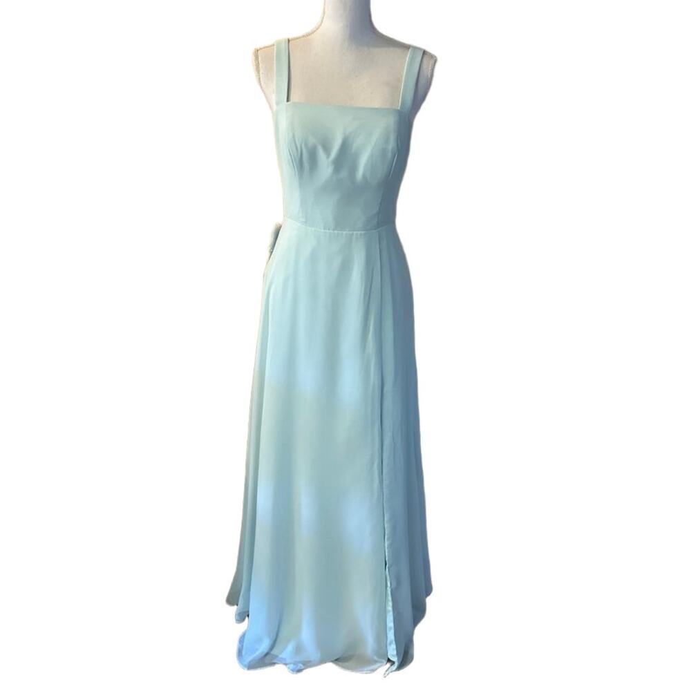 New Azazie Jay Gown Custom Women Sea Green 304277 Wedding Guest Bridesmaid Party